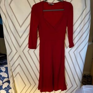 Diane Von Furstenberg Red Women's Dress